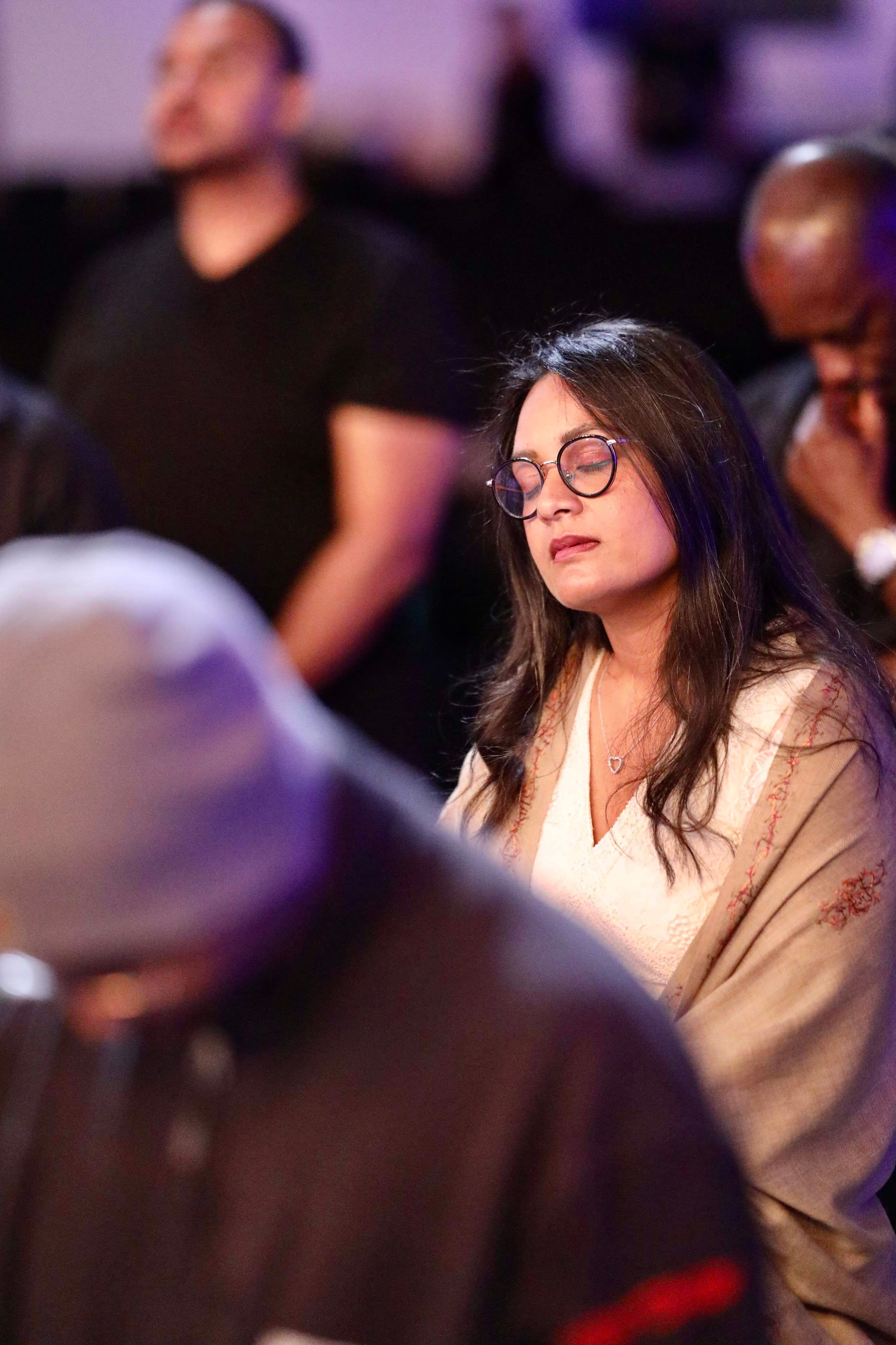 Hands in prayer — a moment of quiet faith